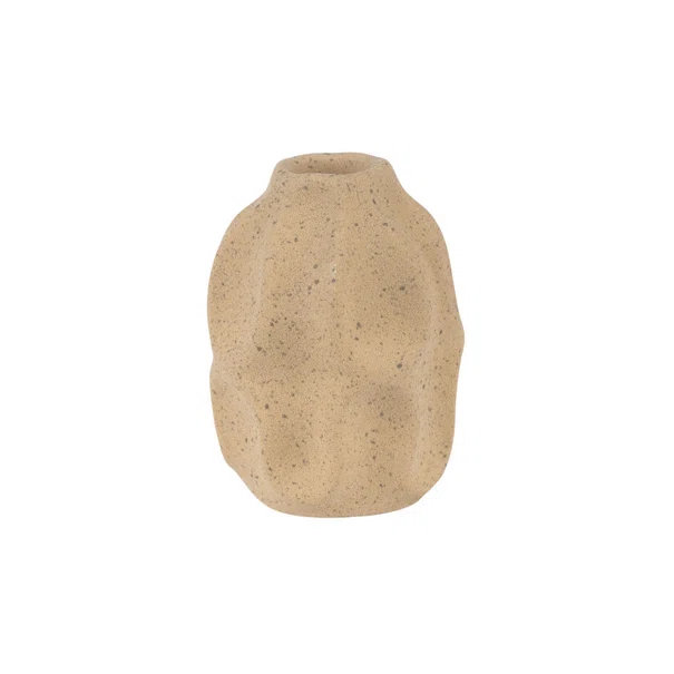 Διακοσμητικό Βάζο (Φ7.5x10) Estia Clayra Ivory 09-50467