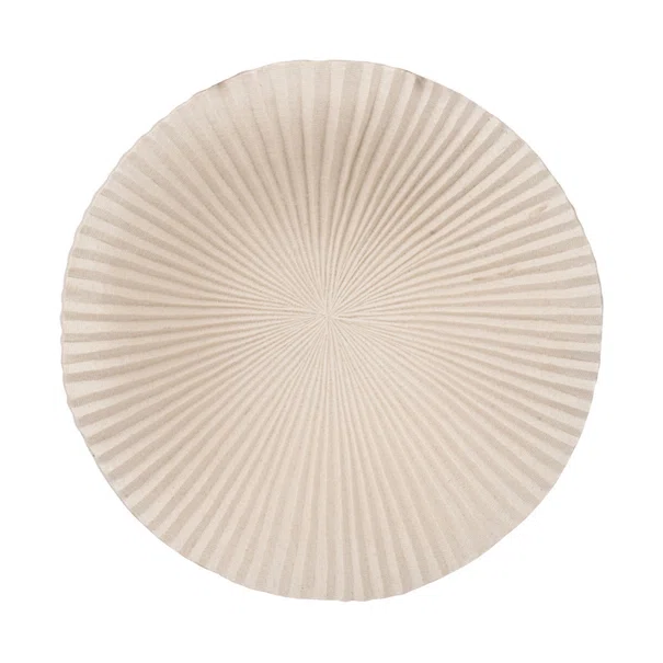 Διακοσμητικό Μπολ (Φ30x8) Estia Nyra Ivory 09-50801