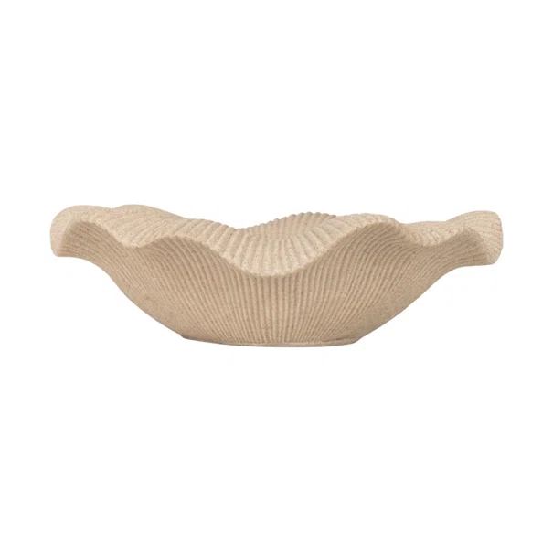 Διακοσμητικό Μπολ (28.5x27.5x8.2) Estia Nyra Ivory 09-50795