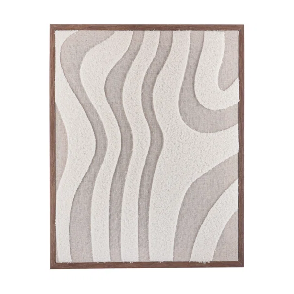 Πίνακας Με Κορνίζα (40x50) Estia Abstract Lines 09-51730