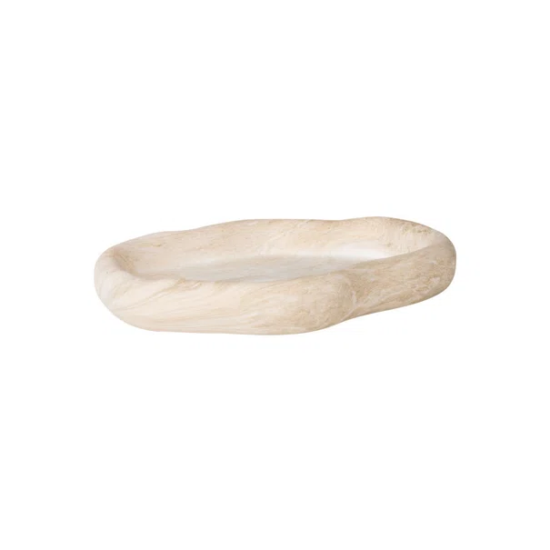 Δίσκος Διακόσμησης (16.5x11.5x2.5) Estia Clayra Cloudy Ivory 09-50603