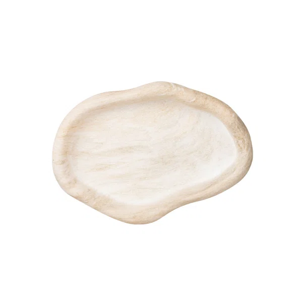 Δίσκος Διακόσμησης (16.5x11.5x2.5) Estia Clayra Cloudy Ivory 09-50603