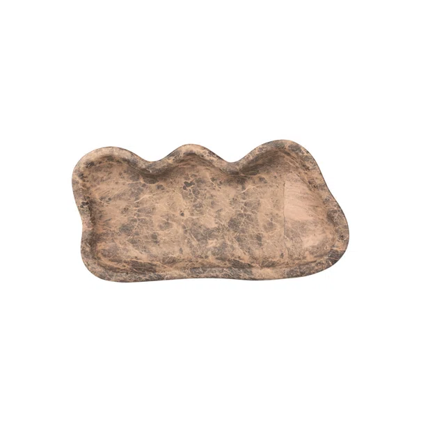 Δίσκος Διακόσμησης (29.5x15x5.5) Estia Nyra Καφέ 09-50771