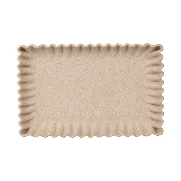 Δίσκος Διακόσμησης (28.4x18.3x3) Estia Nyra Rib Ivory 09-50474