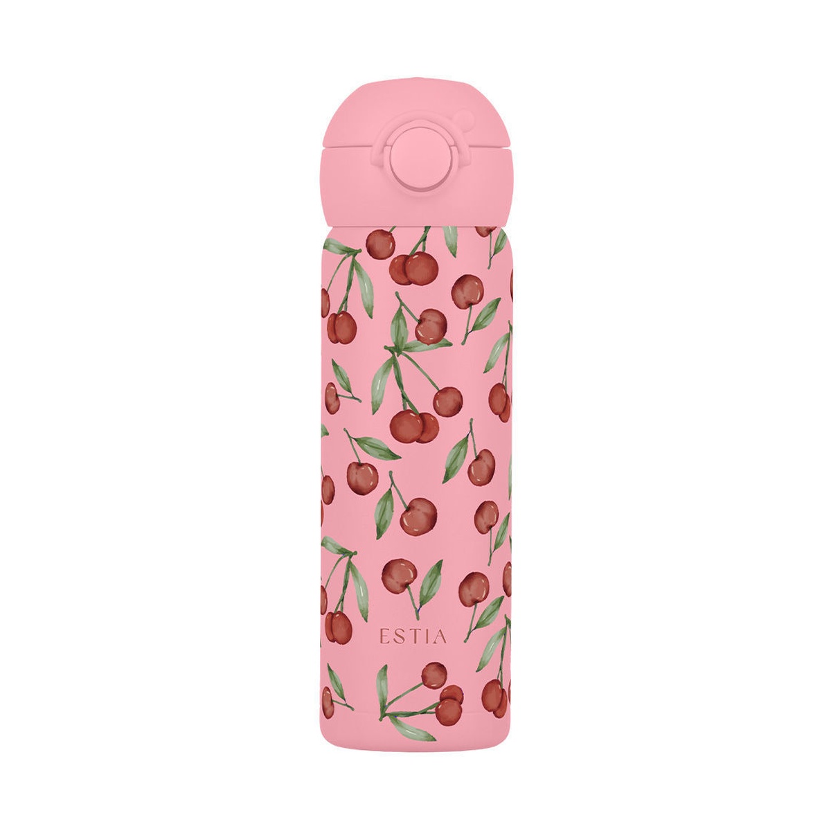Παγούρι - Θερμός 470ml Estia Save The Aegean Handy Bottle Save The Aegean Cherry Rose 01-55370