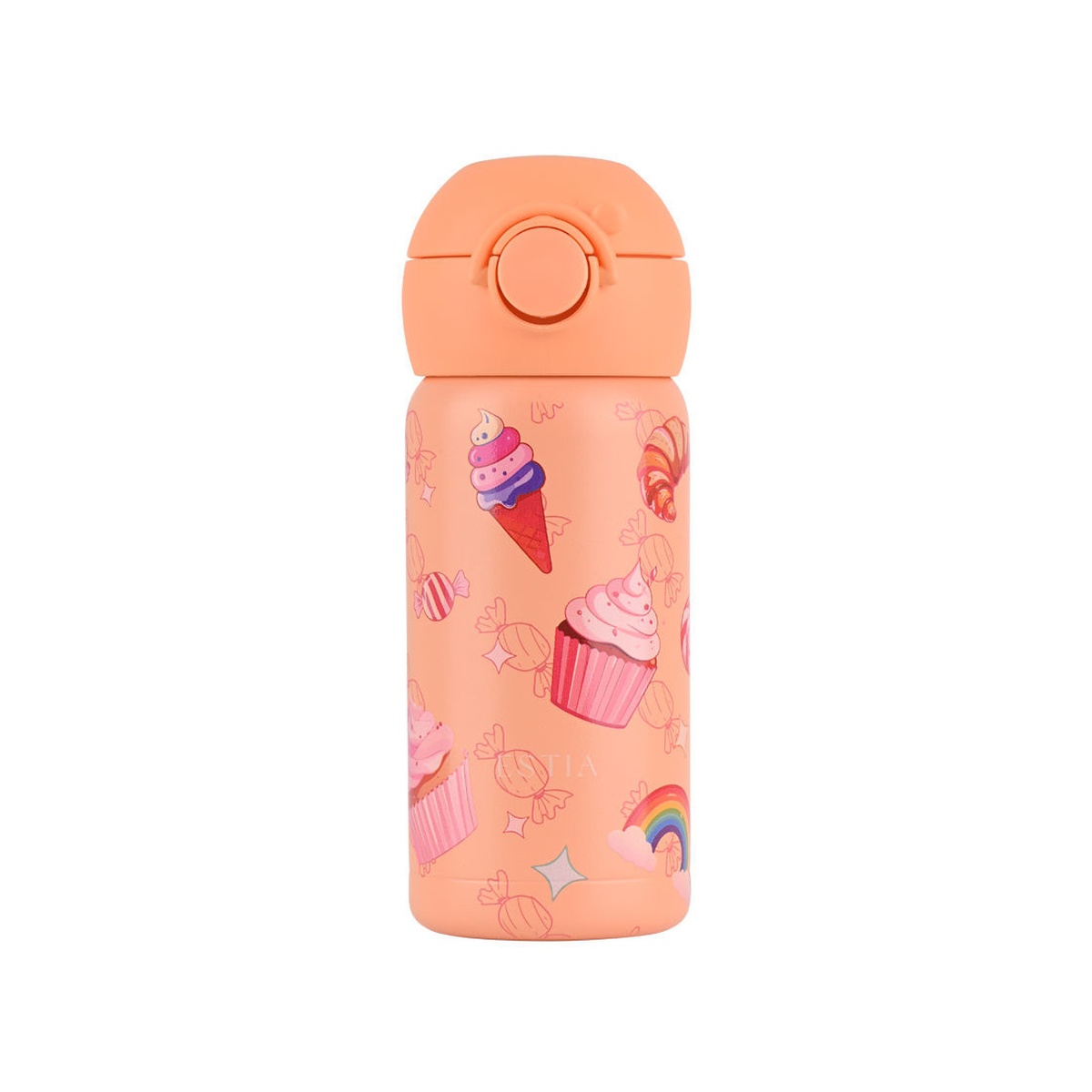 Παγούρι - Θερμός 350ml Με Καλαμάκι Estia Save The Aegean Candy Sky 01-43643