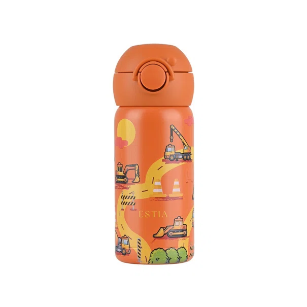 Παγούρι - Θερμός 350ml Με Καλαμάκι Estia Save The Aegean The Big Build 01-43605