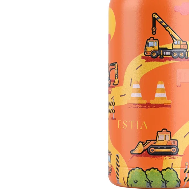 Παγούρι - Θερμός 350ml Με Καλαμάκι Estia Save The Aegean The Big Build 01-43605