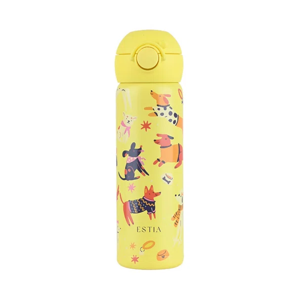 Παγούρι - Θερμός 500ml Estia Με Καλαμάκι Save The Aegean Pet Party 01-43667