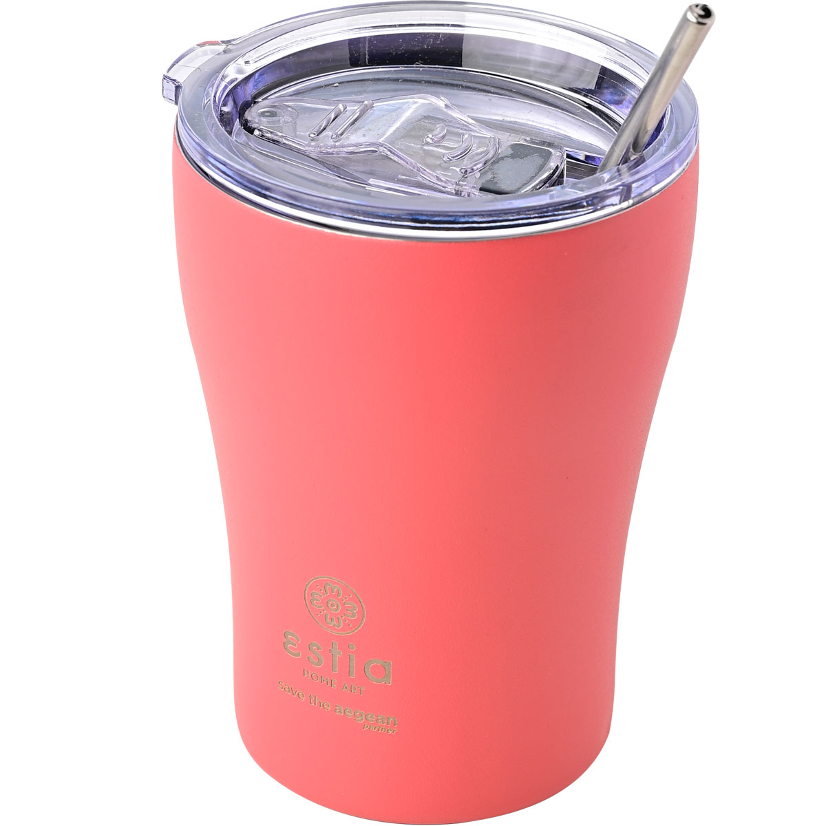 Ποτήρι Θερμός 350ml Estia Save The Aegean Fusion Coral 01-12199