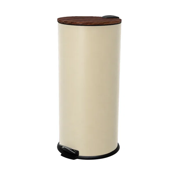 Κάδος Απορριμμάτων (29.3x36.5x63.5) Estia 30lt Allure Matte Ivory 01-44404