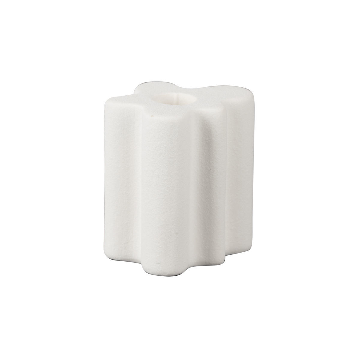 Κηροπήγιο (7.3x6.5x8.8) Clayra Ivory Estia 09-50528