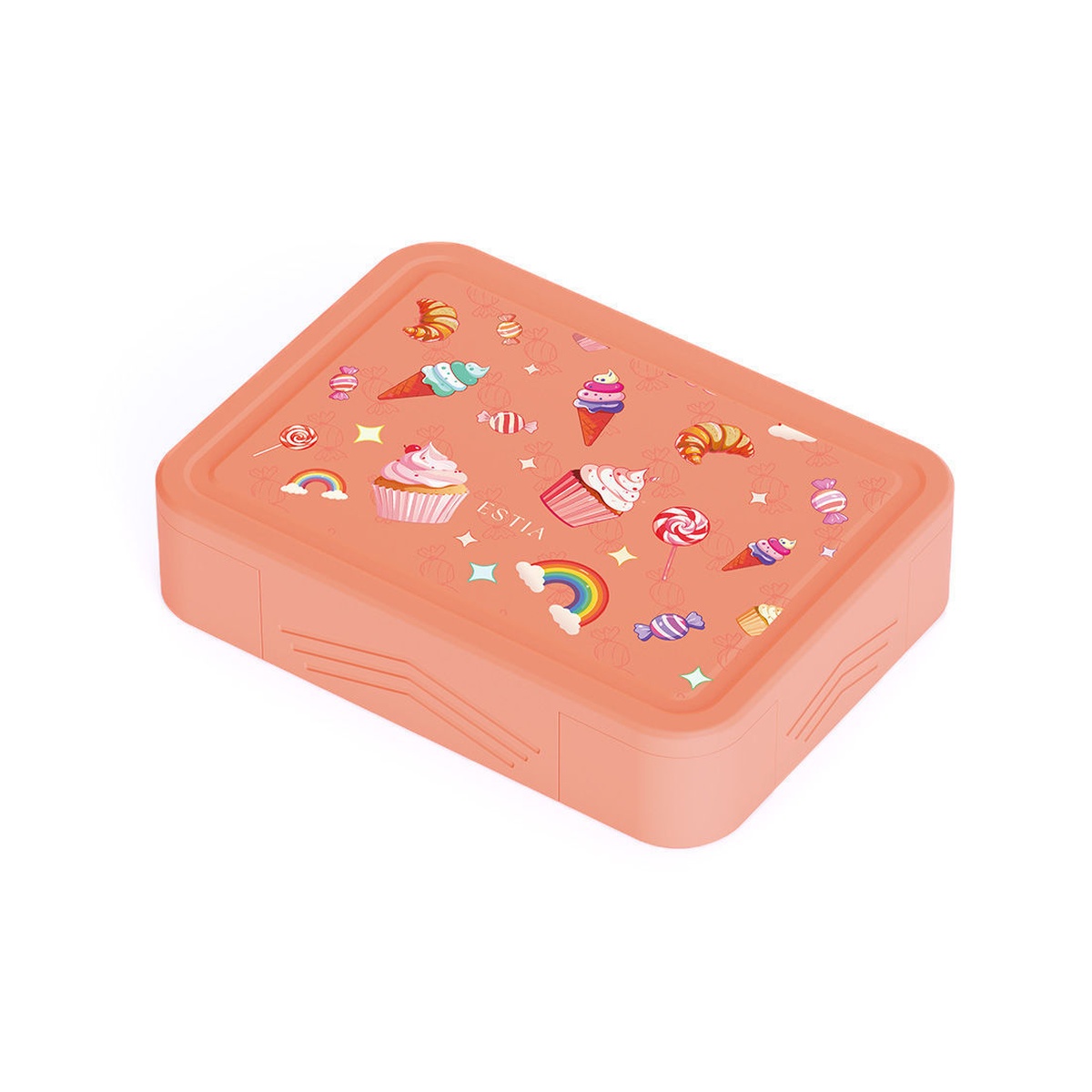 Φαγητοδοχείο Με Χωρίσματα 1.33lt Estia Save The Aegean Candy Sky 01-43896
