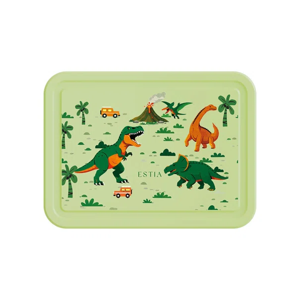 Φαγητοδοχείο Με Χωρίσματα 1.33lt Estia Save The Aegean Dino Explorer 01-43902