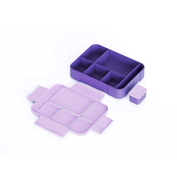 Φαγητοδοχείο Με Χωρίσματα 1.33lt Estia Save The Aegean Garden Friends 01-43872