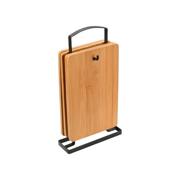 Ξύλα Κοπής Σε Σταντ (Σετ 5τμχ) Estia Bamboo Essentials 01-20804
