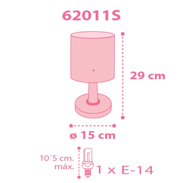 Παιδικό Πορτατίφ Ango Sweet Dreams Pink 62011 S