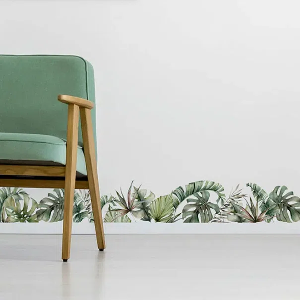 Αυτοκόλλητη Μπορντούρα Τοίχου Ango Tropical 53017