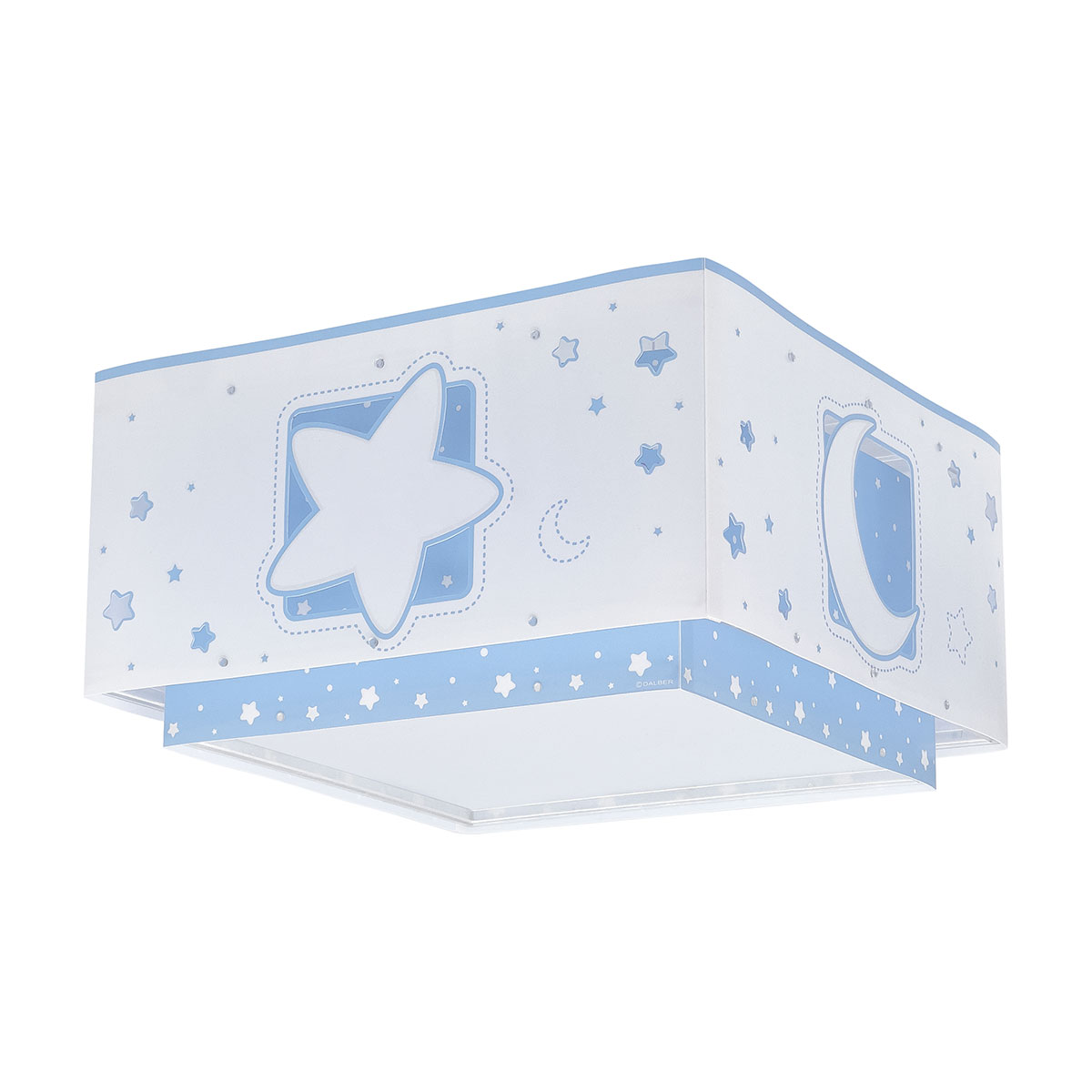 Παιδικό Φωτιστικό Πλαφονιέρα Ango Moonlight Blue 63236 T