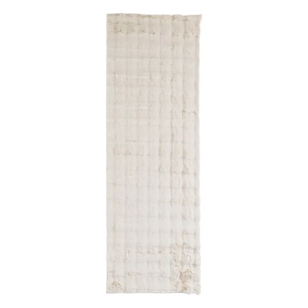 Χαλί Διαδρόμου Γούνινο (70x200) Royal Carpet Bunny Bubble Canvas Cream
