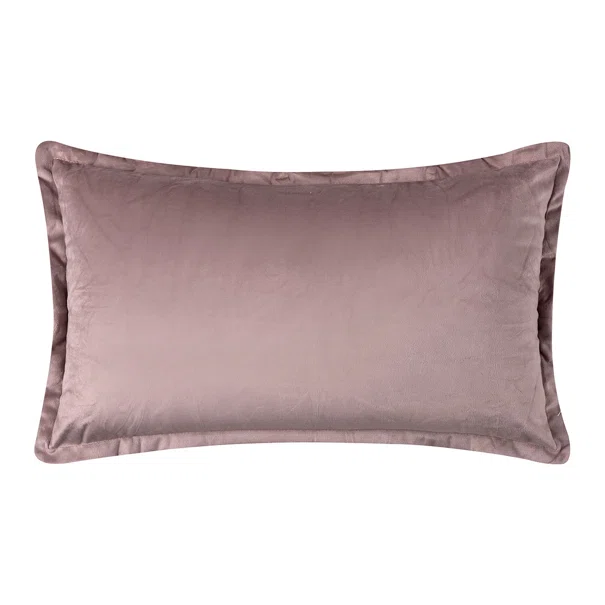 Διακοσμητική Μαξιλαροθήκη Βελουτέ (35x60) Silk Fashion A804 Συκλαμέν