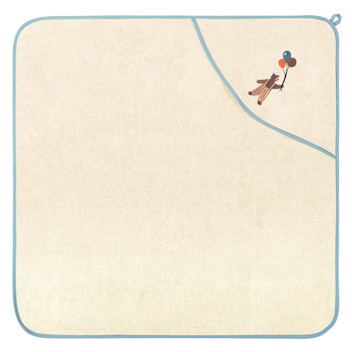 Βρεφική Κάπα (80x80) Greenwich Polo Club Baby Essential 8879 Ecru 400gsm