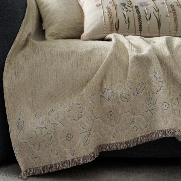 Ριχτάρι Καναπέ Διθέσιου (180x250) Gofis Home Neith Ivory 395/05