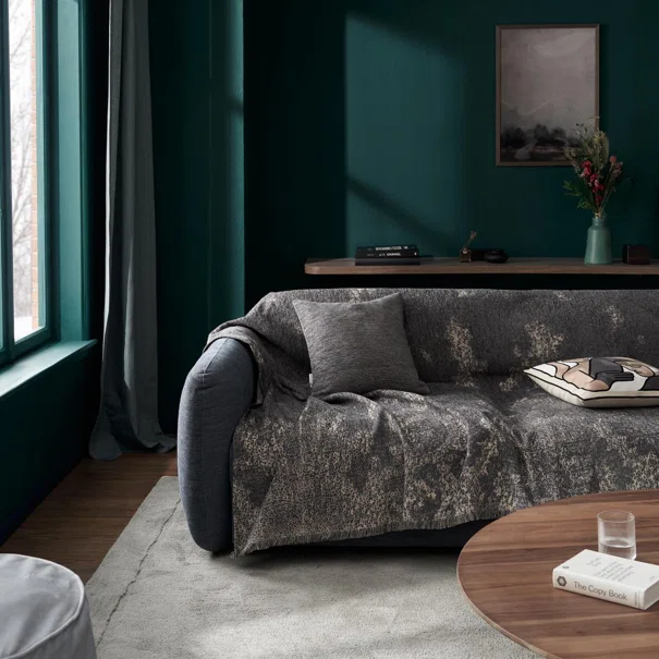 Ριχτάρι Πολυθρόνας (180x180) Gofis Home Laverna Rock Grey 425/15