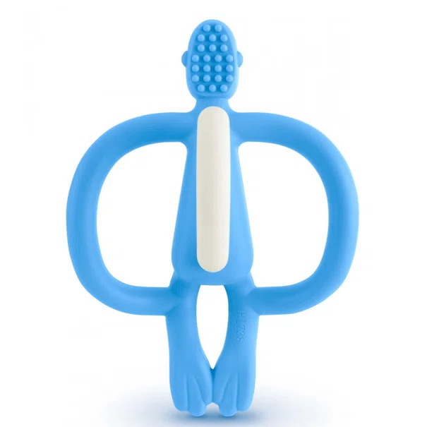 Μασητικό Matchstick Monkey Teething Toy Light Blue
