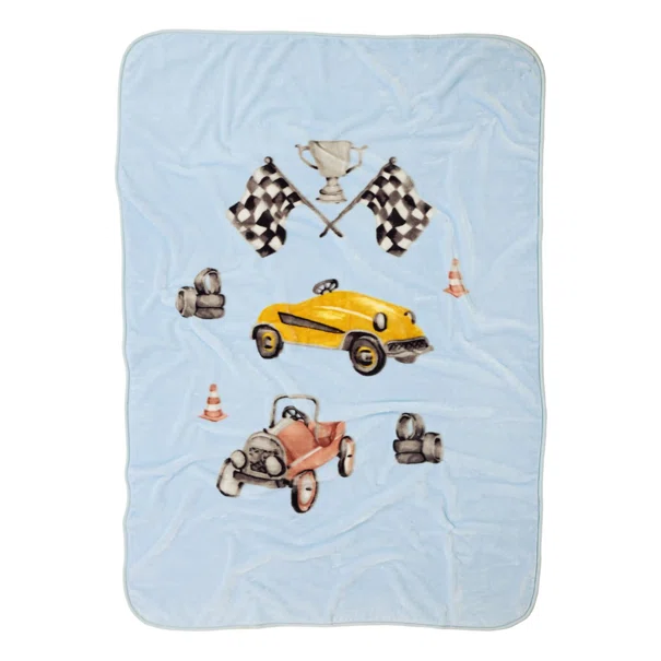 Κουβέρτα Βελουτέ Μονή (160x220) Das Kids 4993 Multicolor