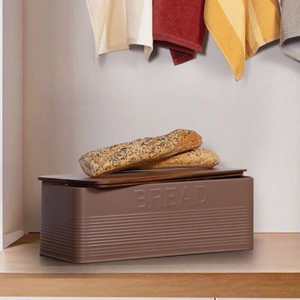 Ψωμιέρα (33x18x12) Nef-Nef Homeware Bready Brown