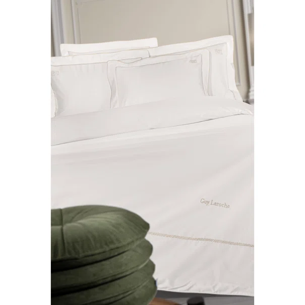 Παπλωματοθήκη King Size (Σετ 250x240) Guy Laroche Elite Ivory - Beige
