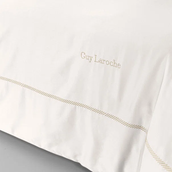 Παπλωματοθήκη King Size (Σετ 250x240) Guy Laroche Elite Ivory - Beige