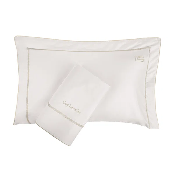 Παπλωματοθήκη King Size (Σετ 250x240) Guy Laroche Elite Ivory - Beige