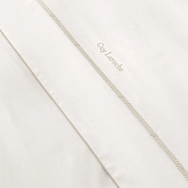 Παπλωματοθήκη King Size (Σετ 250x240) Guy Laroche Elite Ivory - Beige