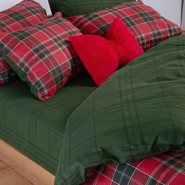 Φανελένια Σεντόνια Μονά (Σετ) Nef-Nef Homeware Flannel Embrace