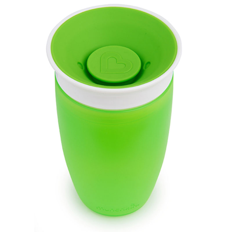 Ποτήρι Εκπαιδευτικό 296Ml Munchkin Miracle Sippy Cup Green Παιδικά Είδη Φαγητού & Αξεσουάρ Σερβιρίσματος Εκπαίδευσης Spitishop