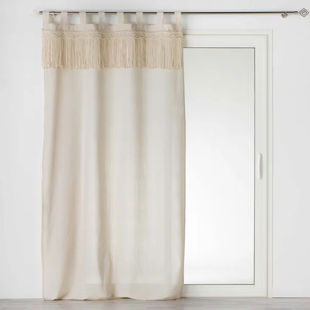 Κουρτίνα (140x240) Με Τιράντες L-C Macrame Samaya 1609954