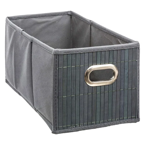 Κουτί Αποθήκευσης (14x31x15) F-V Bamboo Grey 155969B