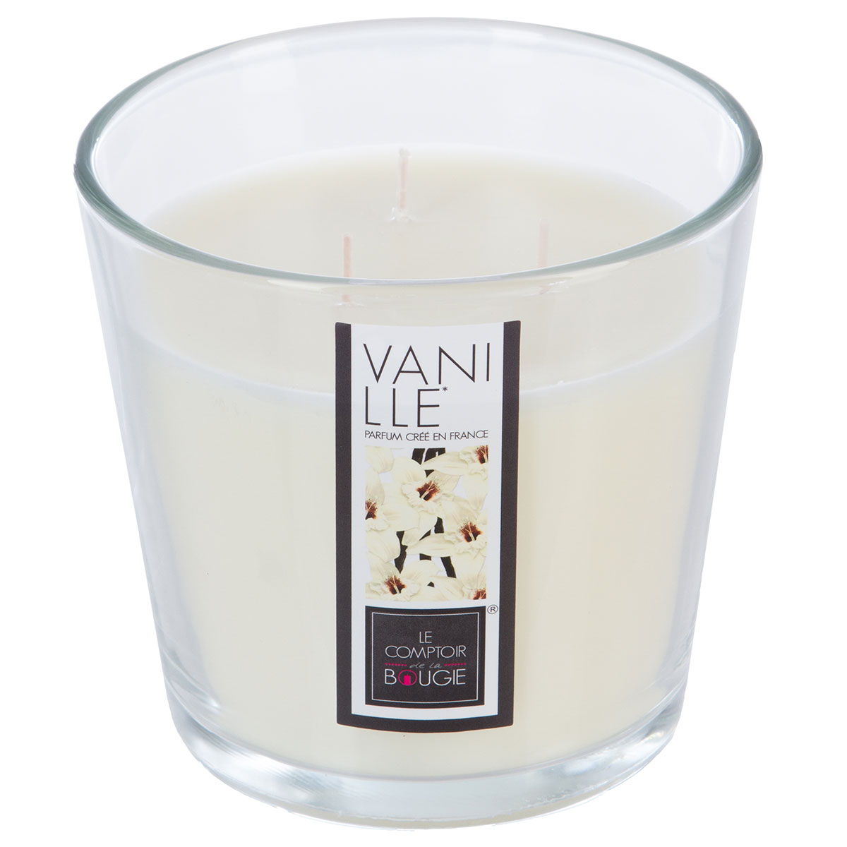 Κερί Αρωματικό 500gr (Φ13.5x12.5) C-B Vanille 123000A