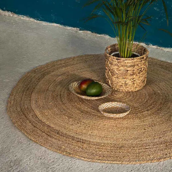 Στρογγυλό Χαλί Καλοκαιρινό (Φ150) Nima Carpets Yoga
