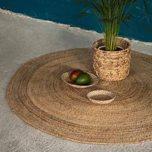 Στρογγυλό Χαλί Καλοκαιρινό (Φ150) Nima Carpets Yoga