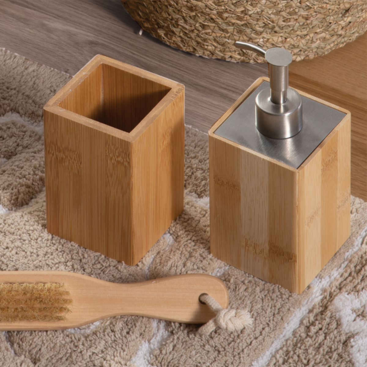 Dispenser Μπάνιου Nef-Nef Homeware Woody