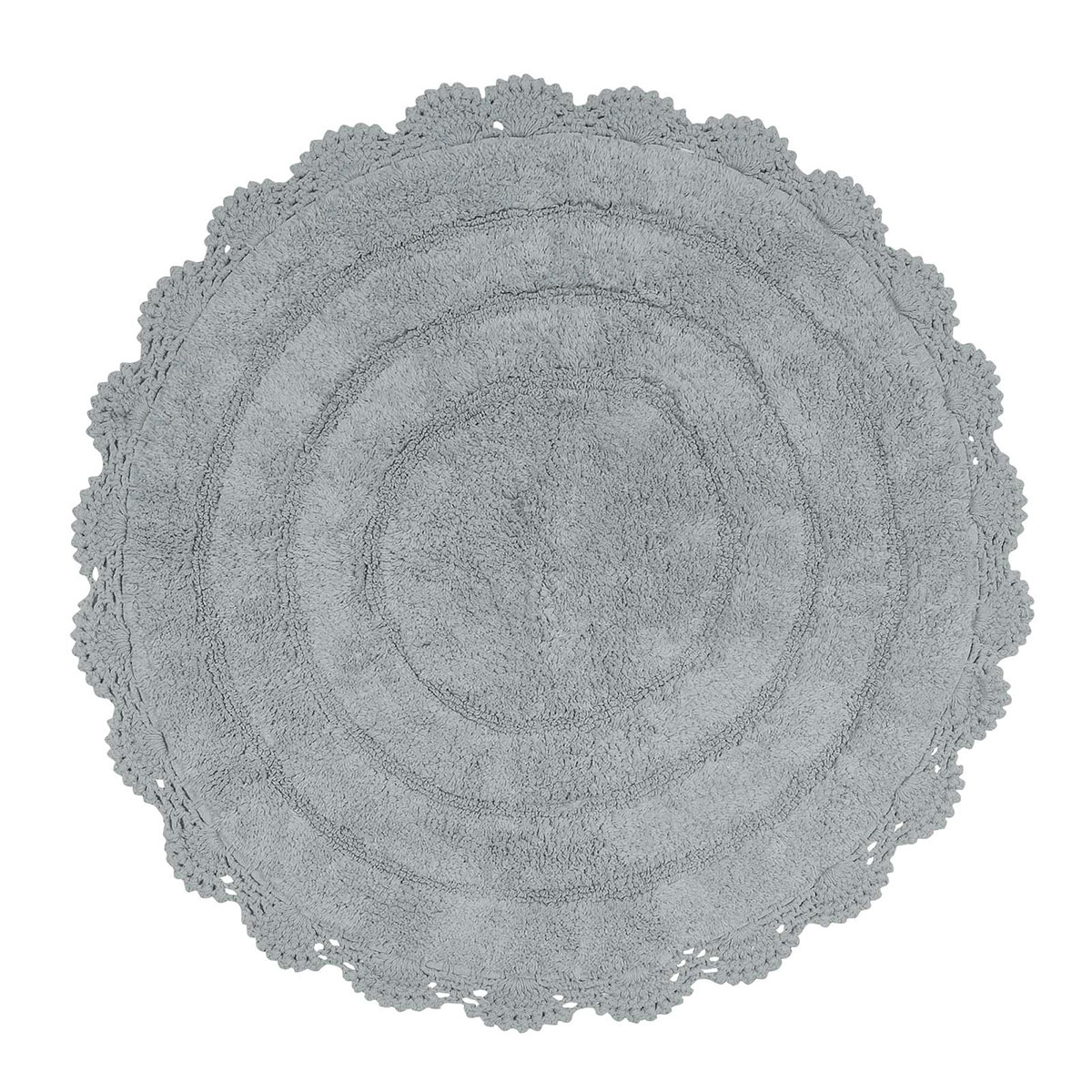 Πατάκι Μπάνιου (Φ60) Das Home Bathmats Colours 0632 Grey