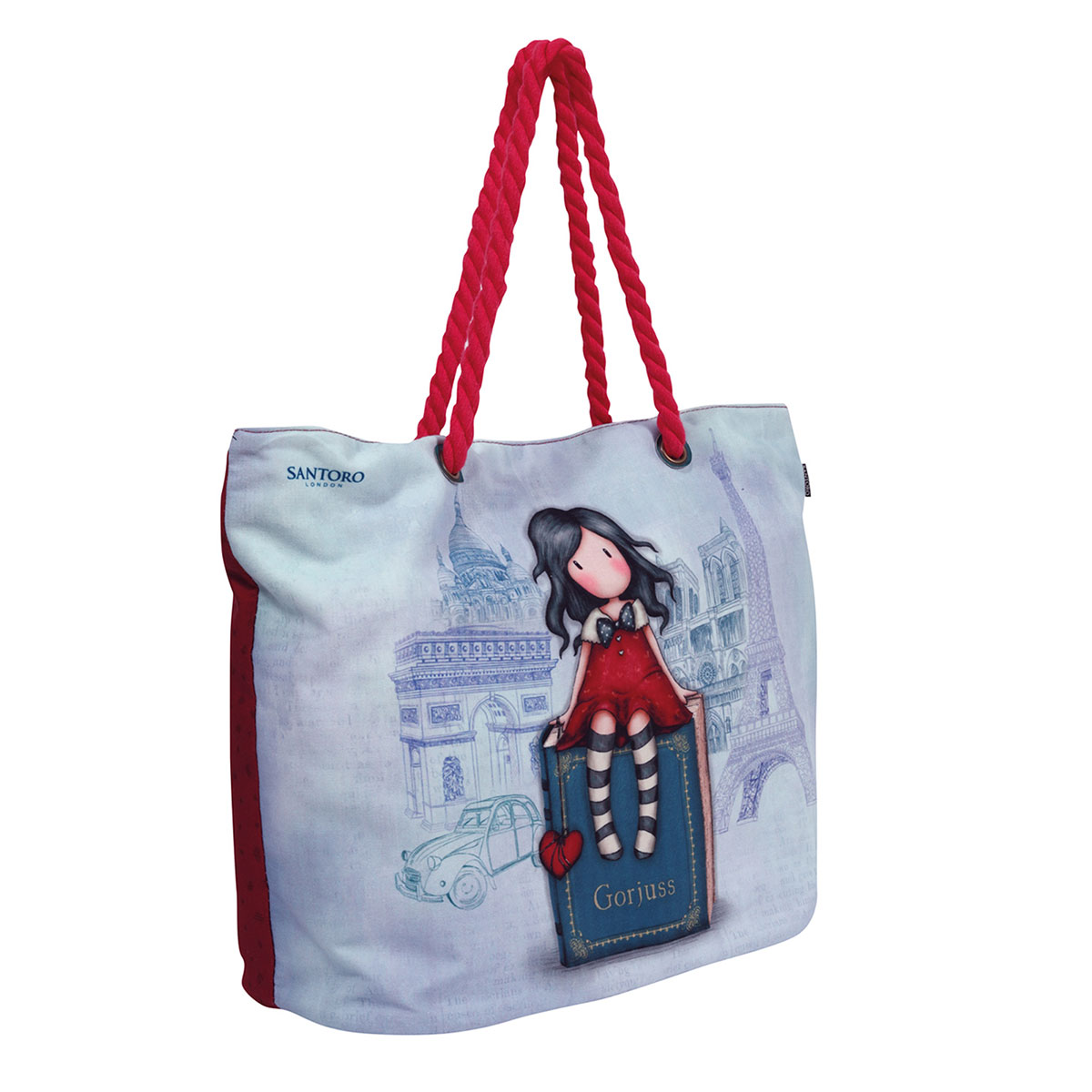 Τσάντα Θαλάσσης (50x38x20) Das Kids Santoro Prints 5828