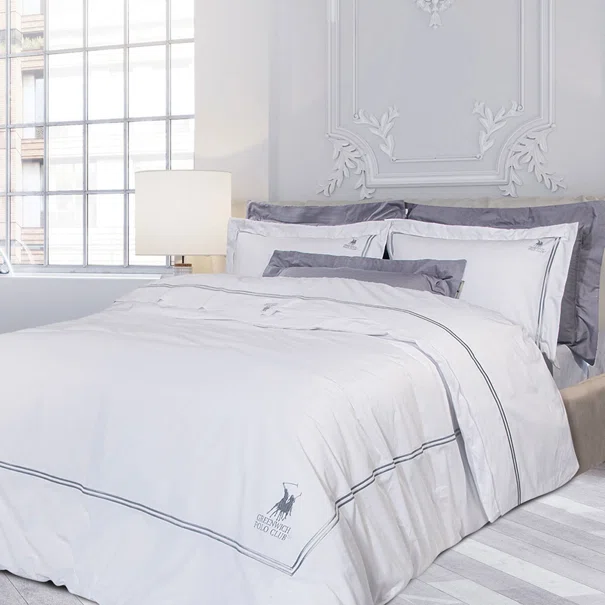 Σεντόνια King Size (Σετ) Greenwich Polo Club Solid 2127