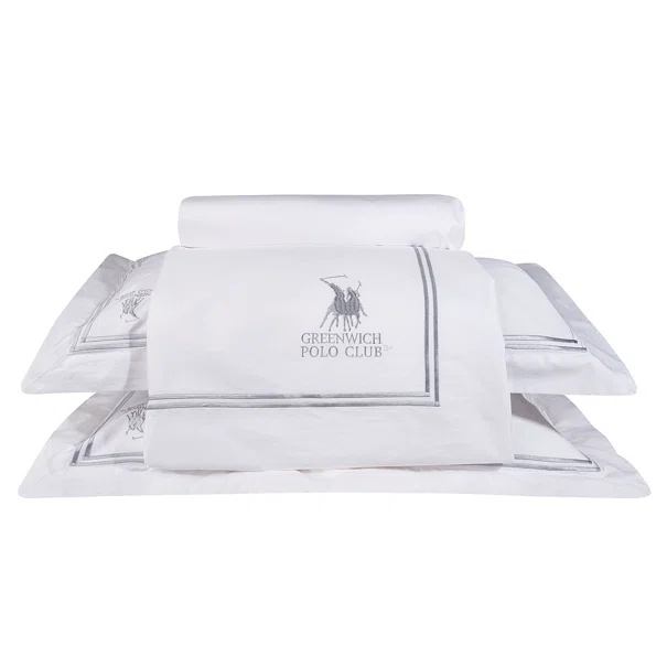 Σεντόνια King Size (Σετ) Greenwich Polo Club Solid 2127