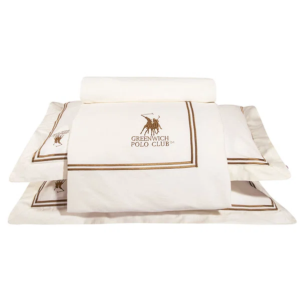 Σεντόνια King Size (Σετ) Greenwich Polo Club Solid 2128