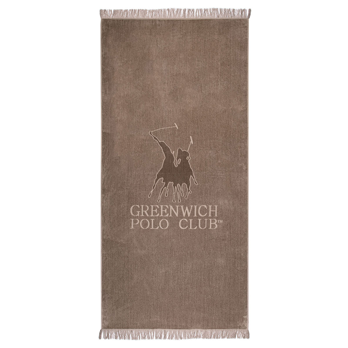 Πετσέτα Θαλάσσης (90x190) Greenwich Polo Club 3625 Grey