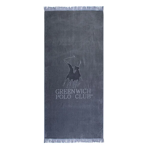 Πετσέτα Θαλάσσης (90x190) Greenwich Polo Club 3621 Grey